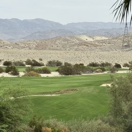 View of the golf course