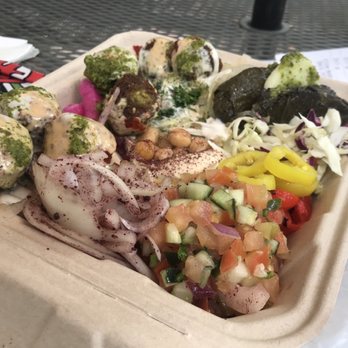 Falafelle - Combo plate! - Vegan Near Me - Belmont, California