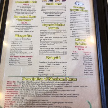 Sol Azteca Franklin - menu 12/26/17 - Mexican Near Me - Franklin, Kentucky Sol Azteca Franklin - menu 12/26/17 - Mexican Near Me - Franklin, Kentucky