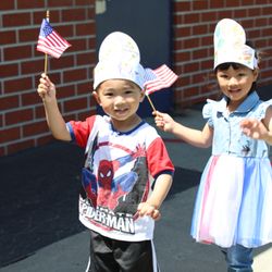Southlands Christian Schools - 4th of July Preschool Parade