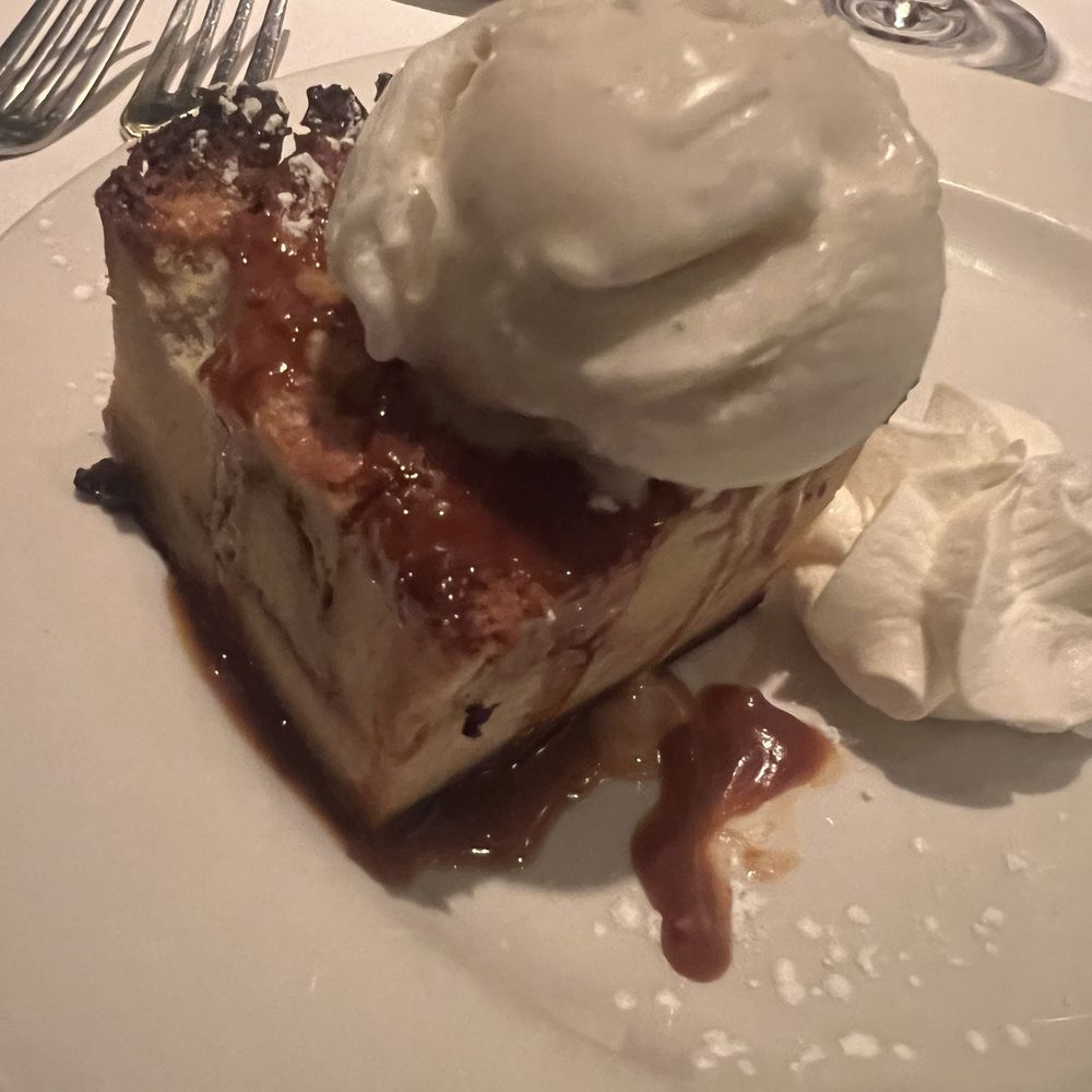 Sullivan's Steakhouse - Bananas, foster bread pudding with ice cream. - Steakhouses Near Me - Leawood, Kansas Sullivan's Steakhouse - Bananas, foster bread pudding with ice cream. - Steakhouses Near Me - Leawood, Kansas