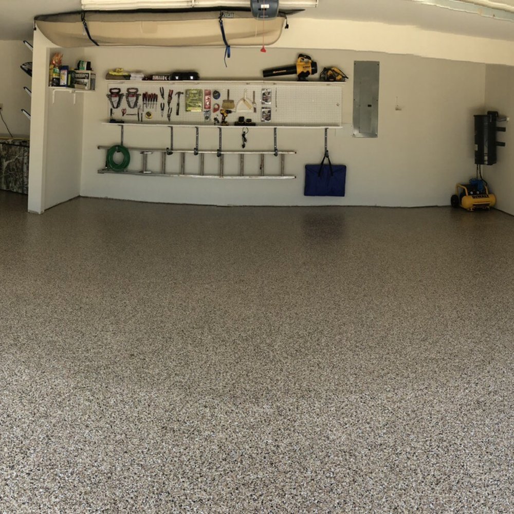 Mr Epoxy Garage Flooring - After pic - Flooring Near Me