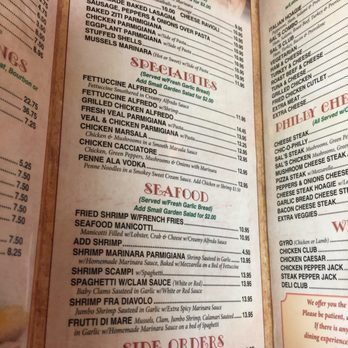 Sal's Pizzeria - Sal's menu page 2. - Pizza Near Me - Virginia Beach, Virginia