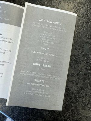 Menu photo 1 Bucks Coal Fired Pizza North Palm Beach, FL Menu photo 1 Bucks Coal Fired Pizza North Palm Beach, FL