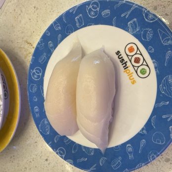 Sushi Plus Rotary Sushi Bar - Super-white buttery escolar tuna nigiri - Sushi Bars Near Me - Chicago, Illinois Sushi Plus Rotary Sushi Bar - Super-white buttery escolar tuna nigiri - Sushi Bars Near Me - Chicago, Illinois