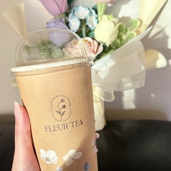 Fleur Tea - guava bloom - Bubble Tea Near Me - San Jose, California