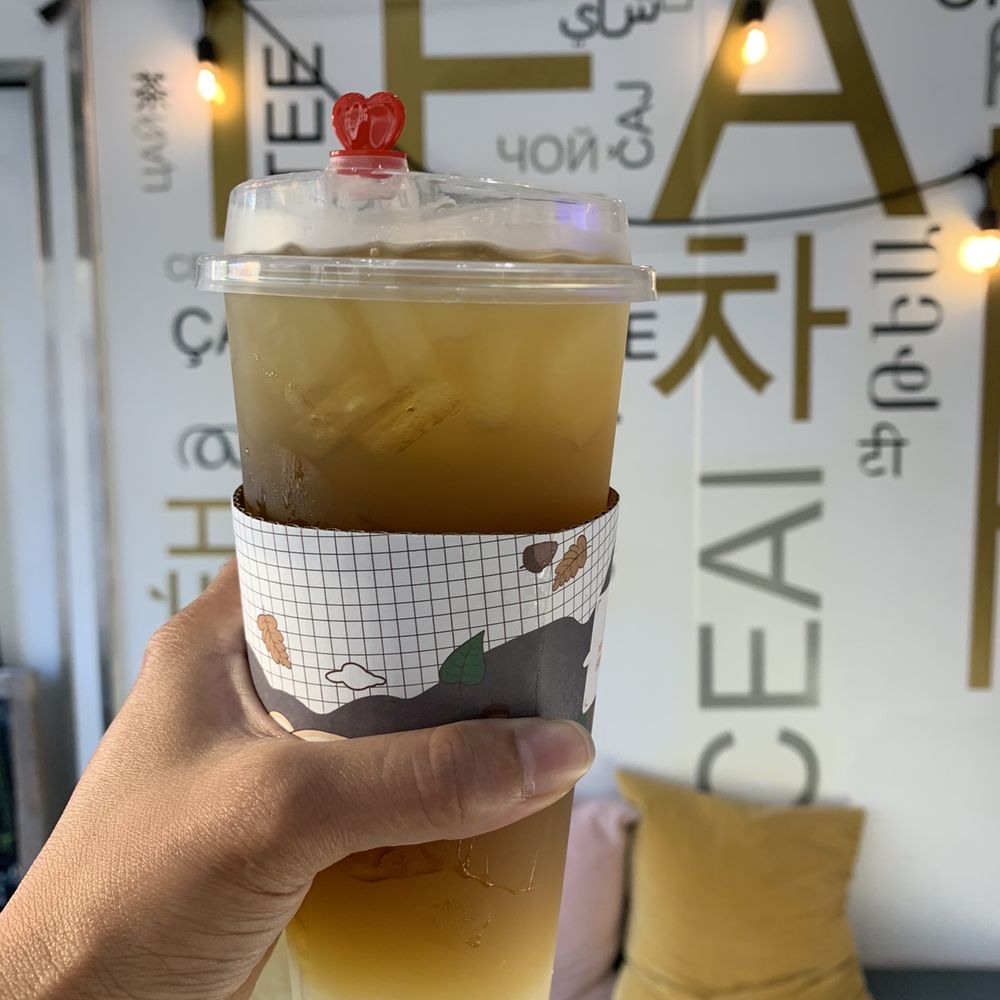 Prolece Tea - Rose on Lychee (24oz) - Bubble Tea Near Me - Pasadena, California