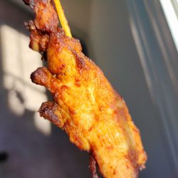 Hibachi Grill Buffet - Chicken in a stick was good