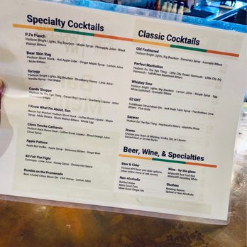 Tuthilltown Spirits Distillery - Menu! - Tours Near Me - Gardiner, New York