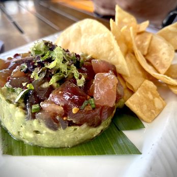 Kimo's Maui - Ahi and avocado stacker - Seafood Near Me - Lahaina, Hawaii