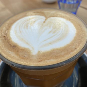 Sunhouse Cafe - Special coffee with macadamia nut milk - Cafes Near Me - Jasper, Alberta