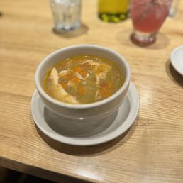 a bowl of soup