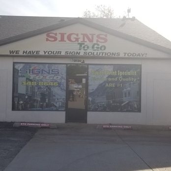 Signs To Go - We are behind the UPS store, you can't miss us!!! - Signmaking Near Me - Edmond, Oklahoma Signs To Go - We are behind the UPS store, you can't miss us!!! - Signmaking Near Me - Edmond, Oklahoma