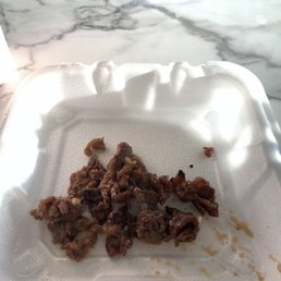 Meat that I couldn't chew Meat that I couldn't chew