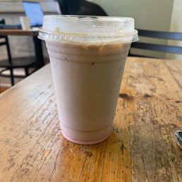 Strawberry Matcha Latte