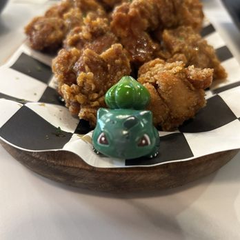 K-Bros - Bulbasaur and the Ginger and Soy fried chicken - Korean Near Me - Dollard-des-Ormeaux, Quebec K-Bros - Bulbasaur and the Ginger and Soy fried chicken - Korean Near Me - Dollard-des-Ormeaux, Quebec