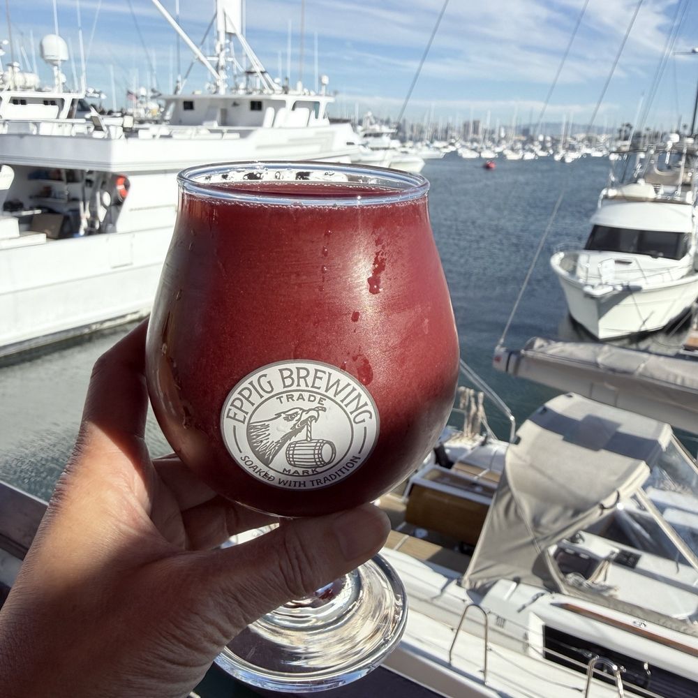 Eppig Brewing - Waterfront Biergarten - Staycation, fruited sour ale with blackberry - Breweries Near Me - San Diego, California Eppig Brewing - Waterfront Biergarten - Staycation, fruited sour ale with blackberry - Breweries Near Me - San Diego, California