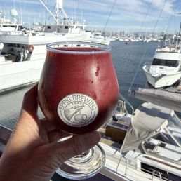 Staycation, fruited sour ale with blackberry Staycation, fruited sour ale with blackberry