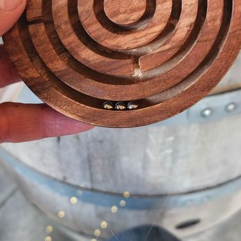 KC Wine - Starting point to solve the puzzle. It took a while, but I did it. See other photo. - Wineries Near Me - Olathe, Kansas