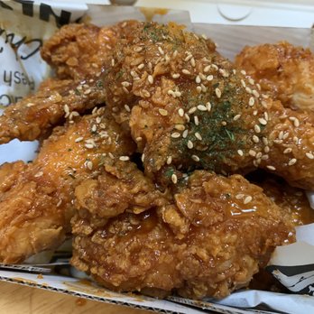 Pelicana Chicken - HALF Crispy Fried Chicken - Korean Near Me - Cupertino, California