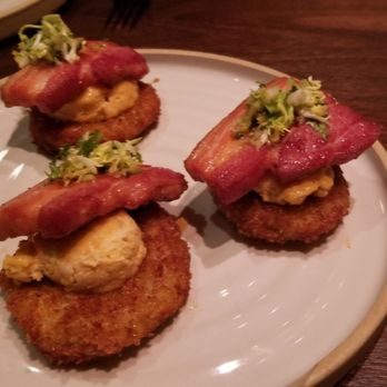 Yardbird - Fried Green Tomatoes w/ Pork Belly - Southern Near Me - Dallas, Texas