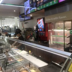 Subway - Nice new look for this renovated Subway. Auntie Anne's pretzels remodeled as well.