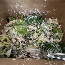 My order - very soggy with no flavor at all