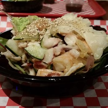 Uroko Poke - Small size poke salad bowl with shrimp and octopus - Japanese Near Me - Costa Mesa, California Uroko Poke - Small size poke salad bowl with shrimp and octopus - Japanese Near Me - Costa Mesa, California