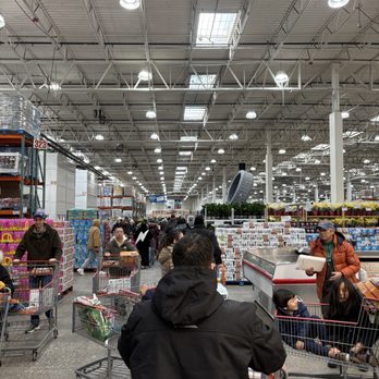 Costco - waiting in line to checkout - Wholesale Stores Near Me - Westbury, New York