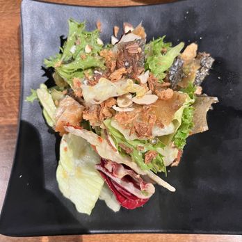 Kuma Sushi - Salmon skin salad - Sushi Bars Near Me - Reno, Nevada