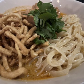 Boda - Khao soi gai (noodles in chicken curry) - Thai Near Me - Portland, Maine Boda - Khao soi gai (noodles in chicken curry) - Thai Near Me - Portland, Maine