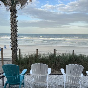 Crabby's Oceanside - View from the bar! - Seafood Near Me - Daytona Beach, Florida