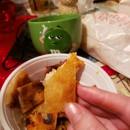 Just tried the scallion pancake from green jade... Tasted like worn leather... Might make a good wallet.