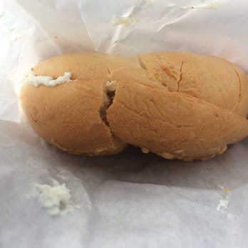 Doc's Bagels - Cheese asiago bagel with cream cheese - Bagels Near Me - Belmont, California