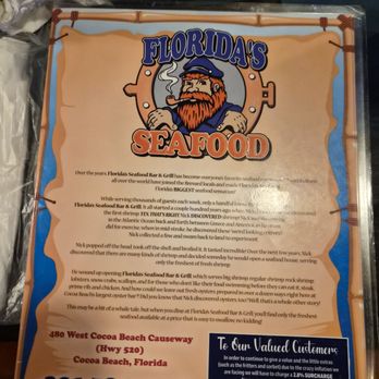 Florida's Seafood Bar & Grill - Seafood Near Me - Cocoa Beach, Florida Florida's Seafood Bar & Grill - Seafood Near Me - Cocoa Beach, Florida