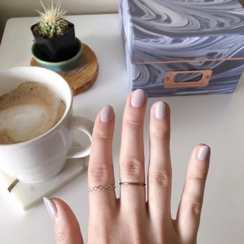 Blush Nail Spa - Such a cute colour "mousse" - Nail Salons Near Me - Victoria, British Columbia