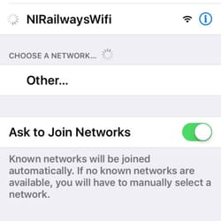 Botanic Railway Station - 3rd day in a row of being unable to even connect to the 'free' wifi, never mind use it!! #Rubbish
