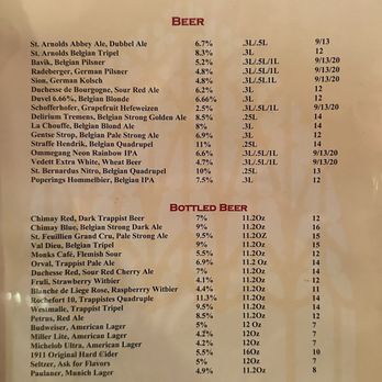 St. Arnold's Mussel Bar - Belgian Near Me - Washington, DC, District of Columbia