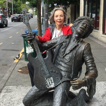 Jimi Hendrix Statue - Public Art Near Me - Seattle, Washington Jimi Hendrix Statue - Public Art Near Me - Seattle, Washington