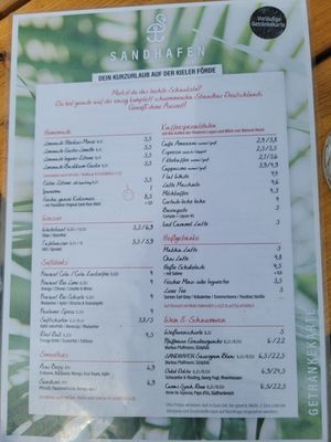 Menu photo 1 SANDHAFEN Kiel, SH Menu photo 1 SANDHAFEN Kiel, SH