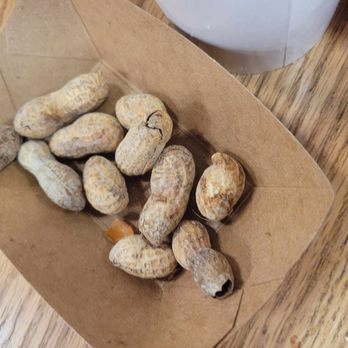 Five Guys - Free to eat while you wait. Salty peanuts in the shell - Burgers Near Me - San Diego, California Five Guys - Free to eat while you wait. Salty peanuts in the shell - Burgers Near Me - San Diego, California