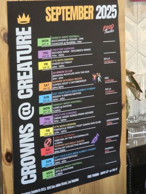 Menu photo 2 Creature Comforts Brewing Los Angeles, CA