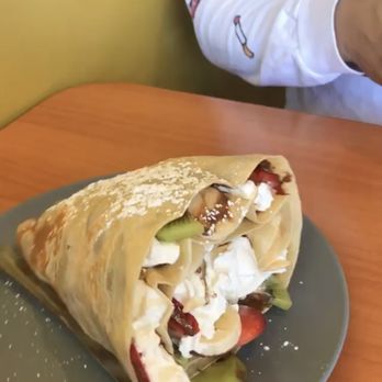 iCrave - 3 fruit crepe with vanilla ice cream - Creperies Near Me - Capitola, California iCrave - 3 fruit crepe with vanilla ice cream - Creperies Near Me - Capitola, California