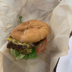 Kobe Club Burgers - Double old fashioned burger with everything.