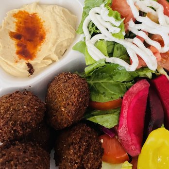 The Green Olive - #11. Falafel Platter! - Mediterranean Near Me - Santa Fe Springs, California The Green Olive - #11. Falafel Platter! - Mediterranean Near Me - Santa Fe Springs, California