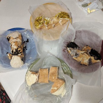 Mike's Pastry - Pistachios, peanut butter, lemon, and oreo - Bakeries Near Me - Boston, Massachusetts