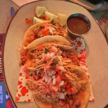 Senor Frog's - Pulled Chicken Tacos - Mexican Near Me - Myrtle Beach, South Carolina