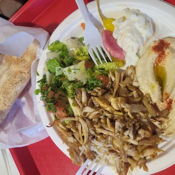 Mama's Hummus - Chicken plate - Middle Eastern Near Me - Camarillo, California