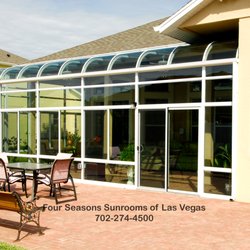 Four Seasons Sunrooms of Las Vegas - Curved Roof Sunroom with extra height option