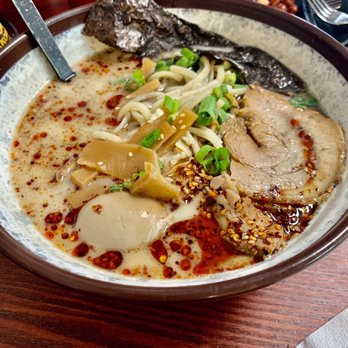Noodle House - Spicy black garlic ramen - Noodles Near Me - Midland, Texas